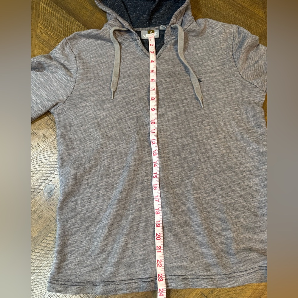 Vans Heather Gray Men's Hooded Sweater - Picture 10 of 11